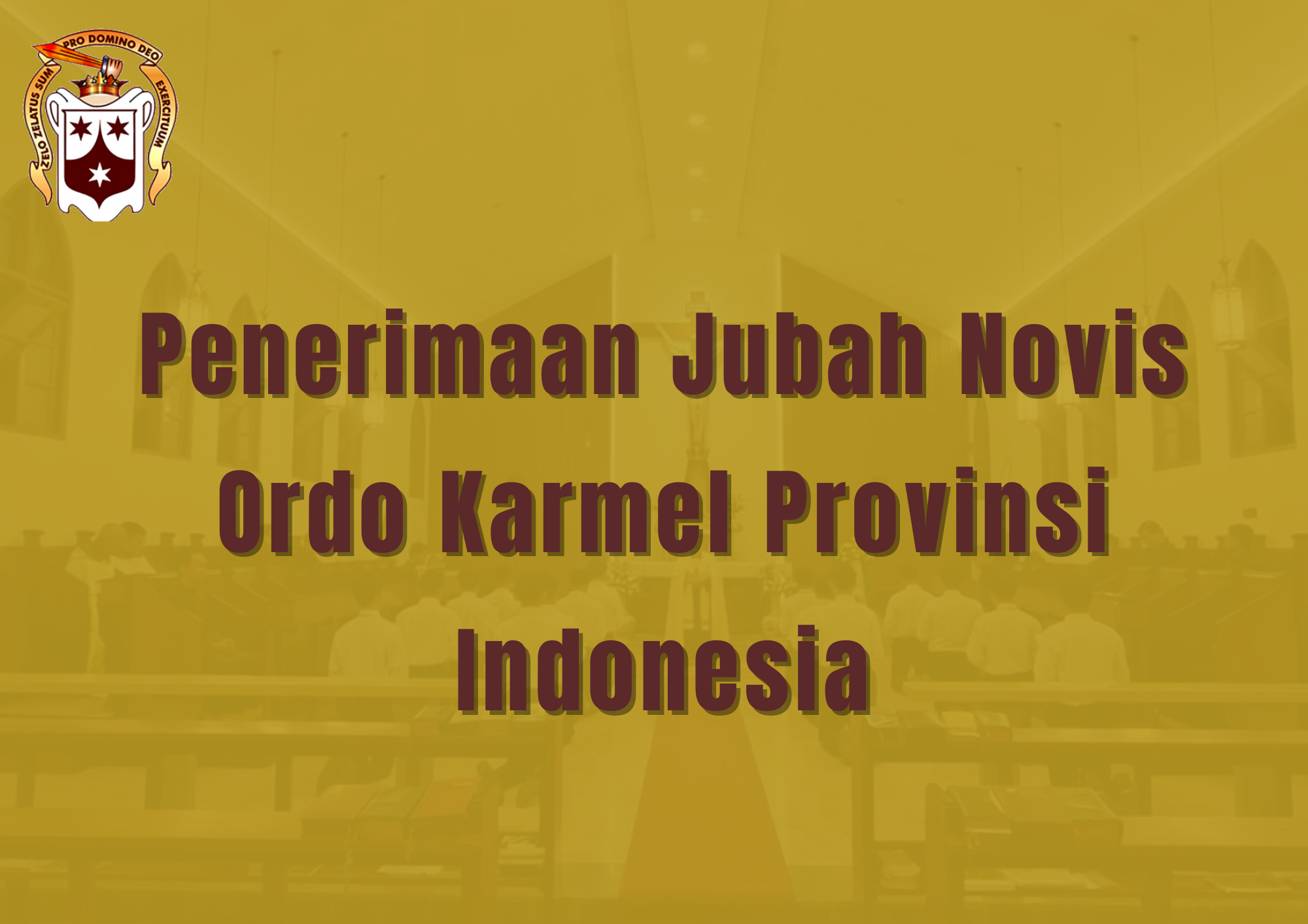 Penjubahan Novis Karmel